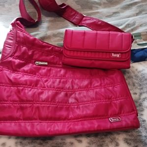 Large Lug Crossbody and matching wallet